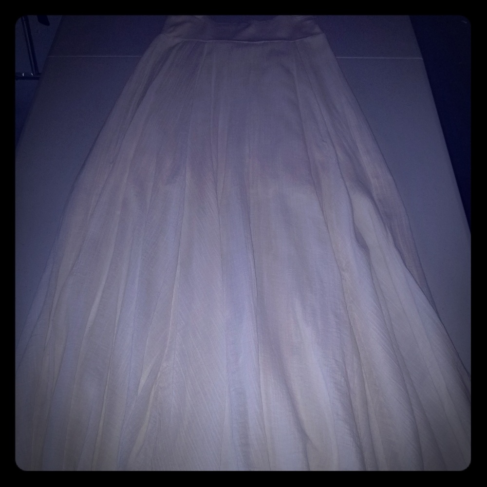 Off white skirt